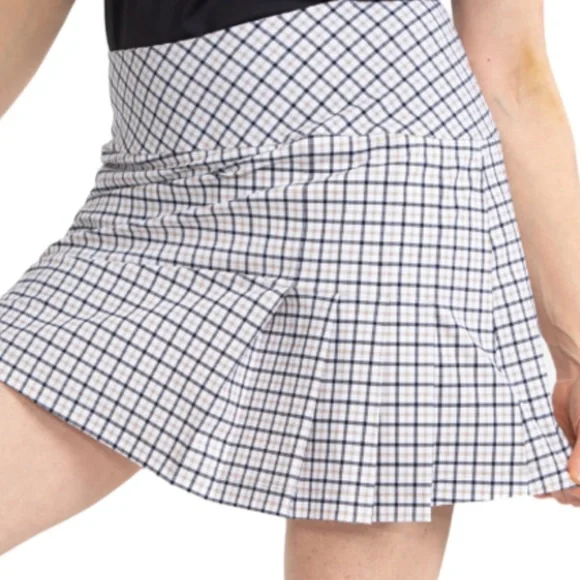 *sold* KINONA Golf Tennis Pickleball Skort Pleated For Play NWT - Picture 2 of 7
